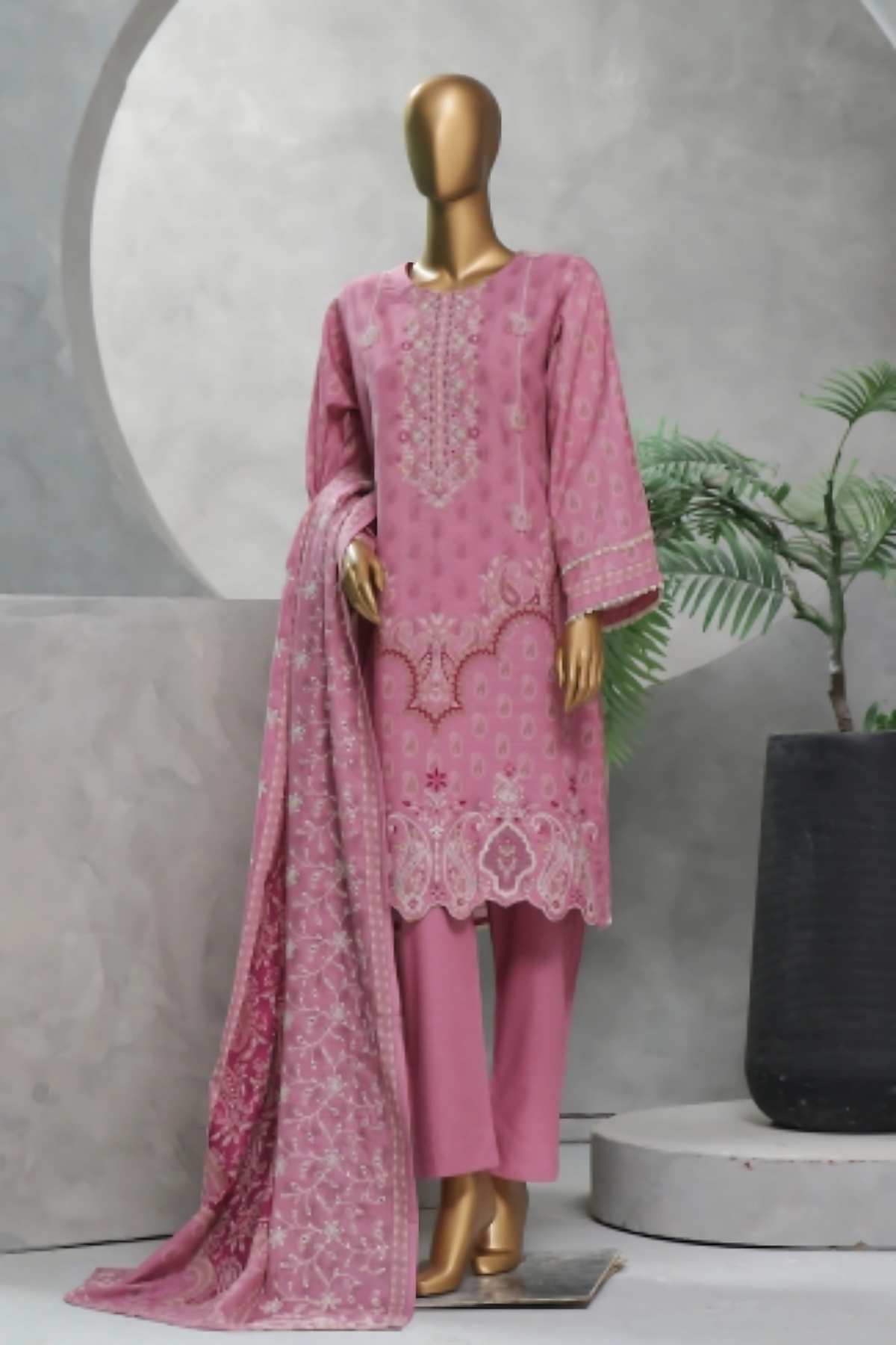 Riwayat Embroidered 3-Piece